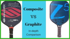 graphite vs composite pickleball paddles